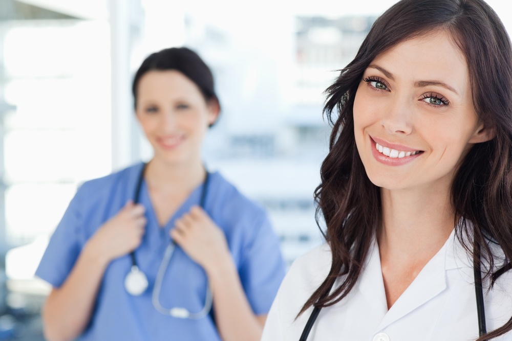 smiling medical professionals